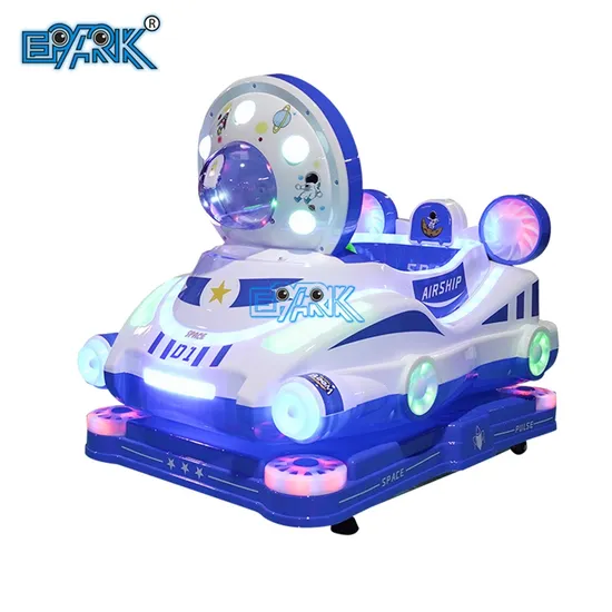 Kids Toy Amusement Game Space Ship MP5 Swing Game Machine Kiddy Ride 