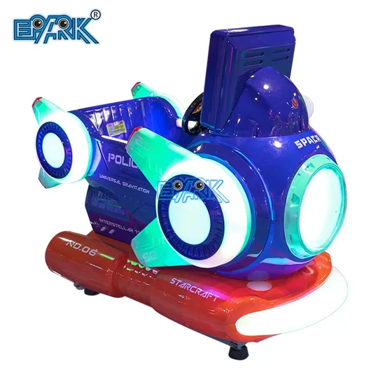Electric Children′s Toys Children′s Car Rangers MP5 Swing Machine Plastic Kiddie Rides 