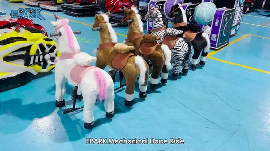 Promotion Ce Rocking Horse Kids Ride on Toy Mechanical Horse Kids Rides for Sale 