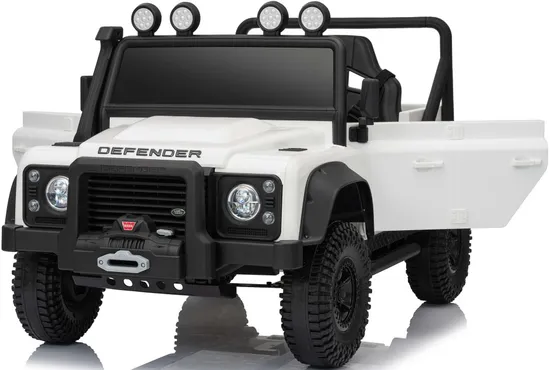 Land Rover Defender 110 Svx Concept Licensed Ride on Car with 2.4G Remote Control Single Seat Classic Design Multifunctional Powerful 12/24 UTV Jeep Model 