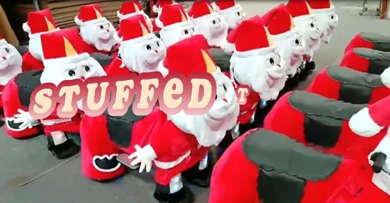 Ama Outdoor Indoor Santa Riding Scooter Animal Kiddie Electric Bumper Car for Sale for Shopping Mall Amusement Park Rides 
