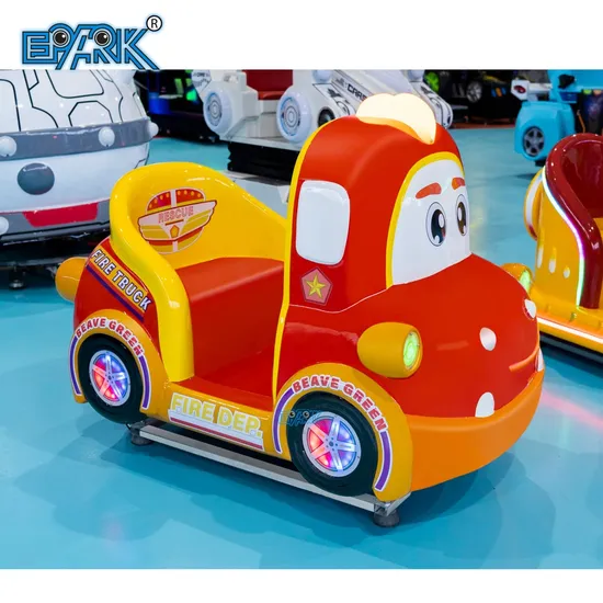 Arcade Kids Swing Car Kiddie Rides 3D Car with Interactive Video Game 