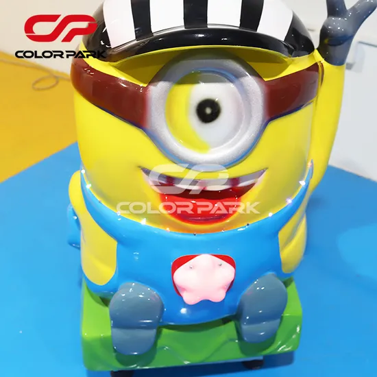 Colorful Park News Kids Coin Operated Game Machine Arcade Machine Swing Amusement Rides Video Game Machine Children′s Swing Machine 