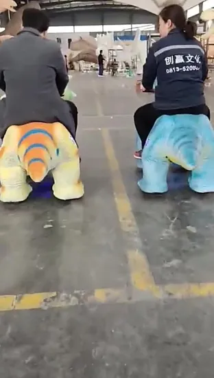 Theme Park Equipment Dinosaur Rides 