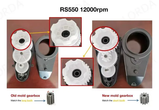 12V 12000rpm Ride