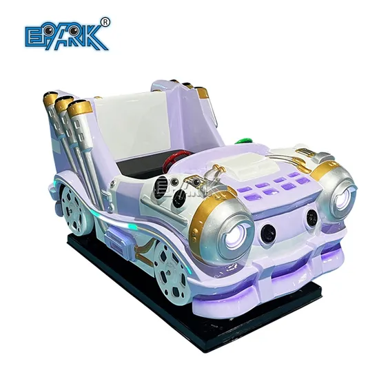 Baby Swing Seat Kiddie Ride on Toys blue Plane Model Rotated Kids Swing Car Machine for Sale 